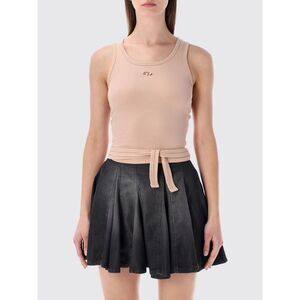 Diesel T-Shirt Woman Leather